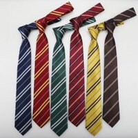 Harry Potter Tie JK Snake House Slytherin Gryffindor Raven Crow Hufflepuff DK Tie