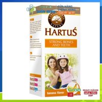Hartus Canxi bổ sung vitamin D3, vitamin K, hấp thụ Canxi tối đa (Lọ 150ml)