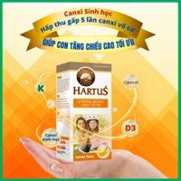 Hartus Strong Bones and Teeth -  Bổ sung Canxi, vitamin D3, vitamin K cho trẻ từ 4 tháng tuổi
