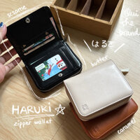 Haruki はるき Zipper Wallet - Ví Dây Kéo Lớn Dạng 2 Ngăn Haruki ( Ouithebrand )