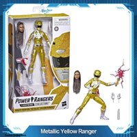 Hasbro Power Rangers Lightning Mighty Morphin Metallic Yellow Ranger Premium F2937