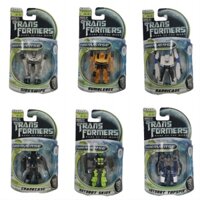 Hasbro Transformers Dark of The Moon Cyberverse Legion Class Bumblebee Crankcase Topspin Sideswipe Barricade Skids