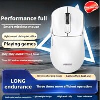 Hasee Ergonomics Office 2.4G Bluetooth Chuột chơi game không dây nhẹ ba chế độ Độ bền pin dài cho PC / Laptop / Mac / Linux