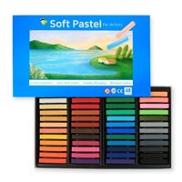 HASHI Pastel mềm không độc hại (48 màu) sản xuất tại Hàn Quốc / Pastel bánh Crayon / Các sản phẩm mỹ thuật / Pastel Chalk / Paint set / Pastel ngắn / Pastel