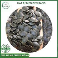 Hạt bí mèo đen rang tay thủ công thượng hạng của người Hơ Mông. Hạt bí sống, sấy chín thơm ngon, dễ tách vỏ, không vỡ