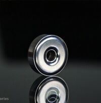 Hạt buộc dây Lanyard Bead Natural Titanium (TEC-R1-000 - Màu Trắng bạc)