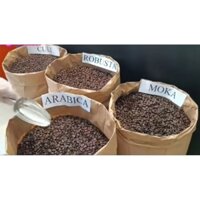 Hạt cafe Arabica rang mộc. 1kg/ 280k.