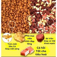 Hạt captain bò phomai 1 kg dành riêng cho thú cưng