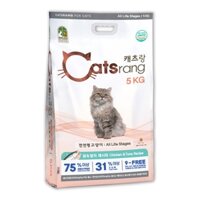 Hạt Catsrang đồ ăn cho mèo con từ 1 tháng tuổi trở lên, thức ăn cho mèo cưng giá rẻ,  túi 800gr đến 5kg (Pet LyLy)