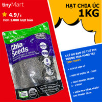 Hạt Chia 1KG Giảm Cân Absolute Organic Hữu Cơ, Thanh Nhiêt, Nấu Chè Dưỡng Nhan, Nước Sâm - Date Mới
