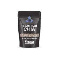 Hạt chia đen hữu cơ organic hạt chia giảm cân black bag chia nhập khẩu Úc gói 500g-HCD