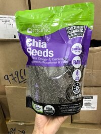 Hạt Chia Đen Hữu Cơ Organic Absolute Gói 1kg