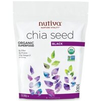 Hạt Chia Đen Nutiva Nhập Khẩu Từ Mỹ Gói 907 Gram_BMARTVIETNAM - BM993