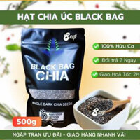 HẠT CHIA ĐEN Úc Black Bag Chia 500g