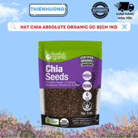 Hạt chia hữu cơ Absolute Organic Chia Seeds Úc bịch 1KG