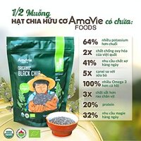 Hạt chia hữu cơ Amavie Foods 250gr