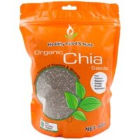 Hạt chia hữu cơ Healthy Food & Nuts Organic Chia Seed 500g của Úc