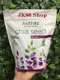 Hạt Chia Nutiva Chia Seed Cao Cấp Từ Mỹ (907gr)