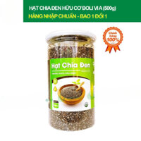 Hạt Chia Organic Nhập Khẩu Úc - hữu cơ, độ tinh khiết cao, tác dụng giảm cân, bổ sung omega-3, đồ ăn vặt, ngũ cốc