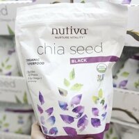 Hạt Chia Seeds Nutiva Mỹ túi 340g LazadaMall
