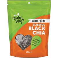 Hạt Chia trắng + đen Healthy Way Wonderful White Chia Seed 500g
