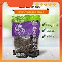 Hạt Chia Úc 1KG Absolute Organic Hữu Cơ ♥️ FREESHIP ♥️ Chuẩn Chất Lượng
