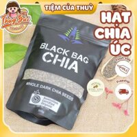 Hạt Chia Úc Black Bag CHIA - Chia Úc Absolute Organic hữu Cơ, Hạt Chia Đen Úc Chính Hãng