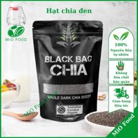 Hạt chia úc BLACK BAG CHIA MiO Food nhập khẩu chính hãng Úc hạt chia hữu cơ Absolute Organic hỗ trợ giảm cân