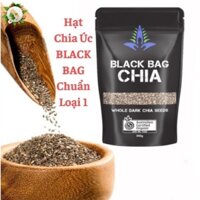 Hạt Chia Úc Black Bag Hạt Dinh Dưỡng 500G Giúp Phục Hồi Da, Đốt Cháy Chất Béo, Hỗ Trợ Tiêu Hóa và Tăng Cường Sức Khỏe QC