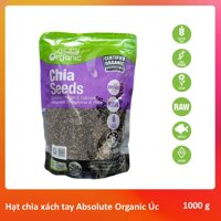 Hạt chia Úc Chia seeds Absolute Organic 1kg (Xách tay) -Tặng đèn soi logo chìm