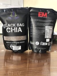Hạt Chia Úc đen Black Bag Chia 500g