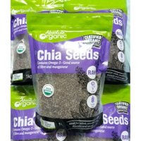 Hạt chia úc giảm cân chính hãng gói 1kg tím tặng thực đơn giảm cân - HCT