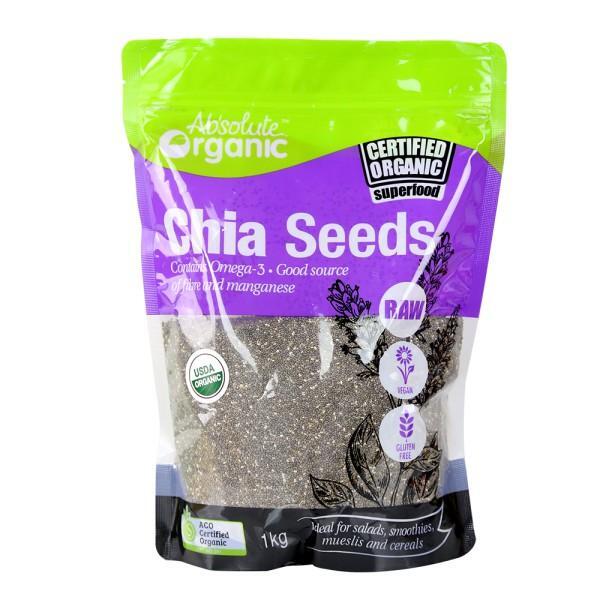 Hạt Chia Úc Chia Seeds High In Omega 3 Absolute 1 kg