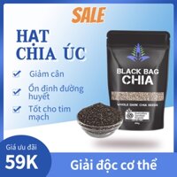 HẠT CHIA ÚC NHẬP KHẨU - Túi 500g ăn kiêng giảm cân healthy, duy trì sức khỏe tim mạch