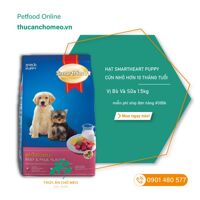 Hạt cho chó con SmartHeart Puppy – 1.5kg