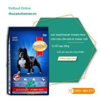 Hạt cho chó lớn SmartHeart Power Pack Adult – 20kg