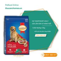 Hạt cho chó lớn SmartHeart Adult – 1.5kg