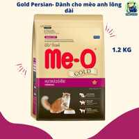 Hạt cho mèo anh lông dài Me-o Gold Persian 1.2kg hỗ trợ tiêu búi lông