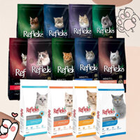 Hạt Cho Mèo, Thức Ăn Cho Mèo Hạt Cho Mèo Refleks Plus 15Kg, Refleks Adult/Kitten