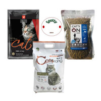 Hạt cho mèo | thức ăn cho mèo | hạt Catsrang túi 5kg | Cateye | Cat's on | Snappy Tom
