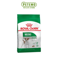 Hạt chó Royal Canin Mini Adult Thức ăn cho chó giống nhỏ 800g Petemo Pet Shop