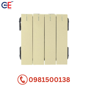 Hạt công tắc bốn 1 chiều EL-104