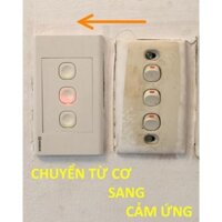 Hạt công tắc điều khiển S168 từ xa kèm theo 1 remote 4 kênh