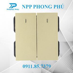 Hạt công tắc đôi 2 chiều Edenki EL-202L