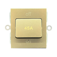 Hạt công tắc một chiều 20A/45A dùng cho điều hòa, bình nóng lạnh, bếp điện Edenki Luxury EL-120/EL-145