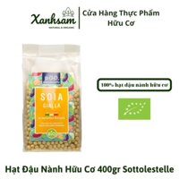Hạt Đậu Nành Hữu Cơ 400gr Sottolestelle - XanhSam Organic