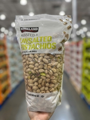 Hạt dẻ cười Kirkland Signature California Pistachios 1.36kg
