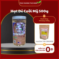 Hạt Dẻ Cười Mỹ Nhập Khẩu Không Tẩy Trắng Hộp 500g - Tuệ Minh