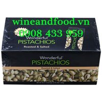 Hạt Dẻ Cười Pistachios Wonderful rang muối hộp 1kg02