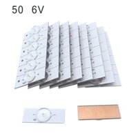 Hạt Đèn LED SMD 3V / 6V Với Ống Kính Quang Học Dùng Để Sửa Chữa TV LED 32-65 Inch